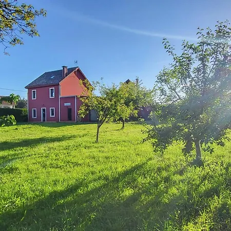 Ag Casa Bertoa Con Jardin Y Comedor Exterior X8 * Queo de Abaixo